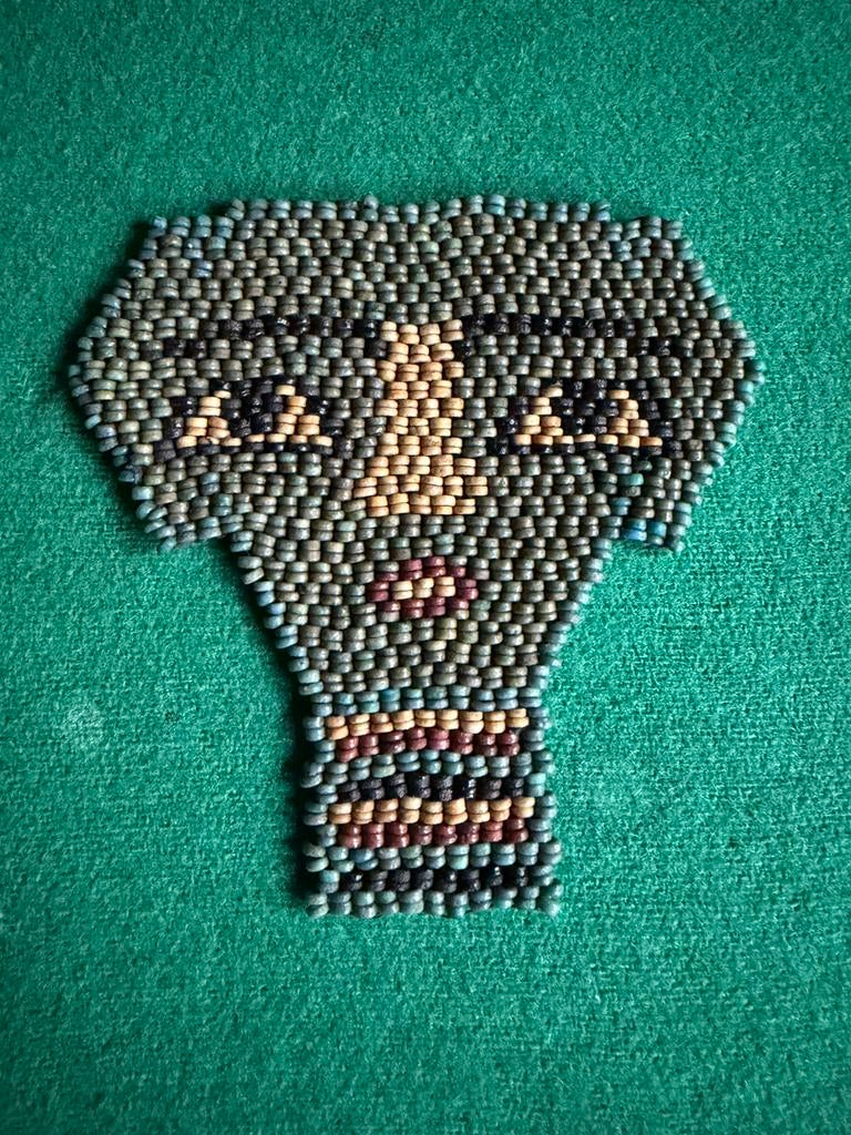 Egyptisch Kralenmasker, Ophalen of Verzenden