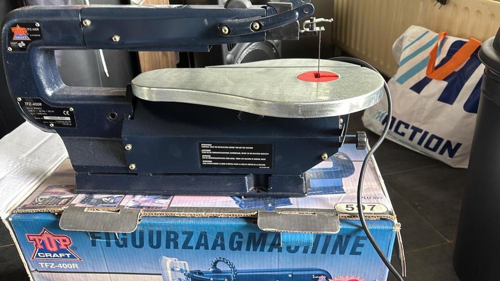 TTP Craft TFZ-400R Figuurzaagmachine, Ophalen, Gebruikt, Minder dan 600 watt, Figuurzaag