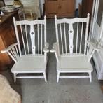 2 Brocante vintage oude stoelen fauteuils, Ophalen