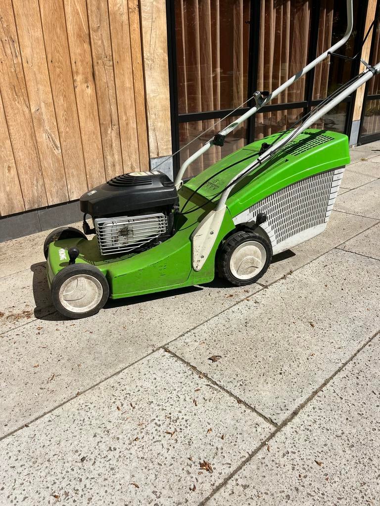 Viking MB 443 T Benzine Grasmaaier - Goede Staat, Ophalen, Cirkelmaaier, Gebruikt, Opvangbak