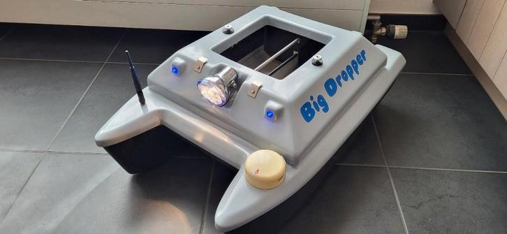 Big Dropper voerboot met GPS, TF640, Watersport en Boten, Hengelsport | Karpervissen, Gebruikt, Overige typen, Ophalen