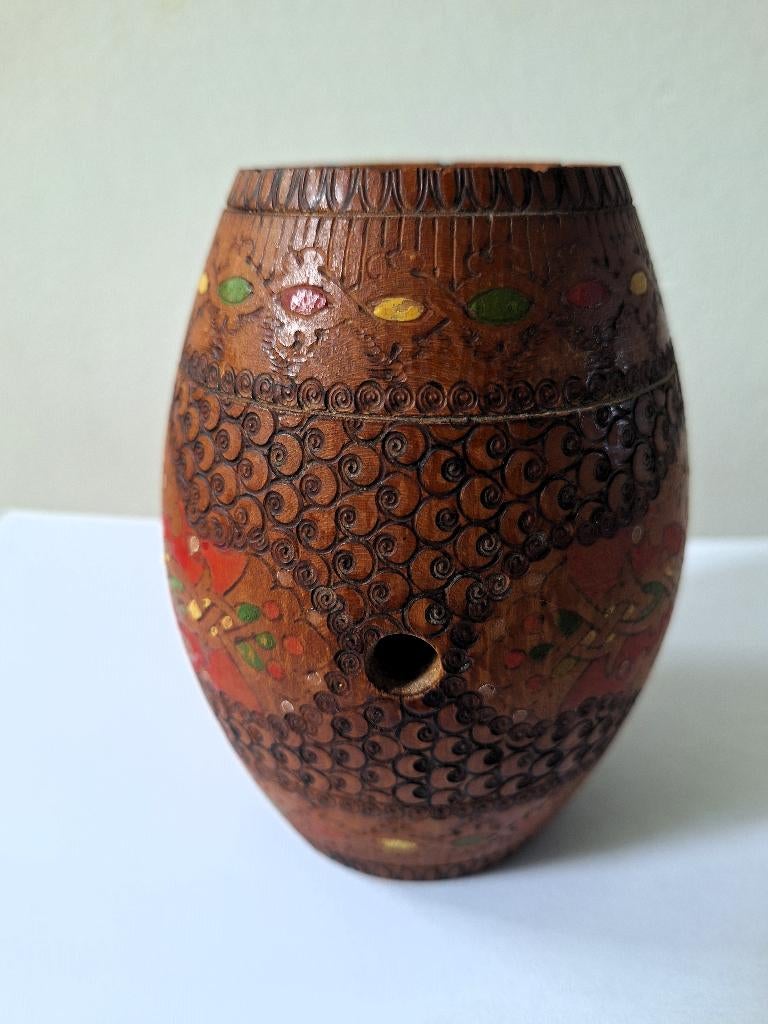 Oud houten vaatje voor likeur of sterke drank, Ophalen of Verzenden
