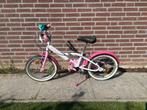 Btwin kinderfiets 14 inch roze met zijwieltjes (4-6 jaar), Fietsen en Brommers, Fietsen | Kinderfietsjes, Ophalen, Gebruikt, Minder dan 16 inch