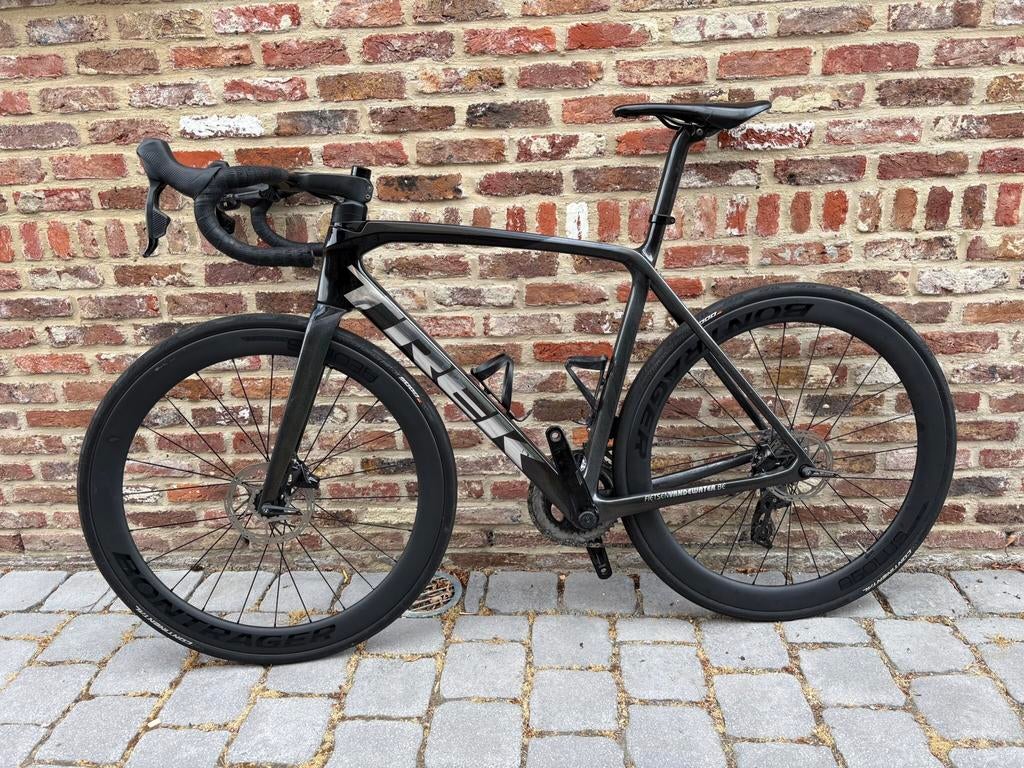 Trek Emonda SL6 met powermeter en carbon wielen, Carbon, Zo goed als nieuw, Meer dan 20 versnellingen, 53 tot 57 cm