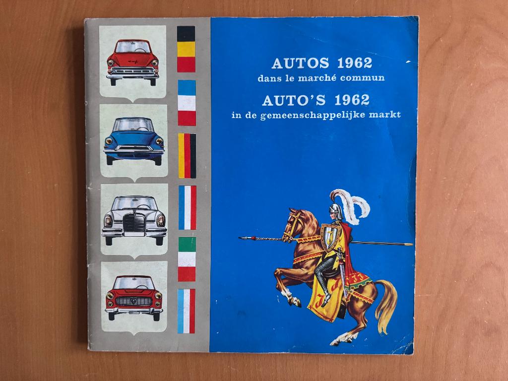Plaatjesalbum Jacques: Auto’s, gemeenschappelijke markt 1962, Ophalen of Verzenden, Gelezen, Algemeen