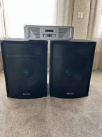 Skytec PRO-600 Versterker met Skytec 170.769 Boxen, Ophalen, Gebruikt, Minder dan 500 watt, P.A.