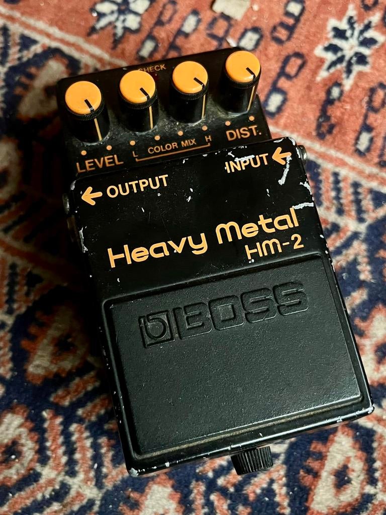 Boss HM2 HM-2 Heavy Metal (Japan), Muziek en Instrumenten, Effecten, Ophalen of Verzenden, Gebruikt, Distortion, Overdrive of Fuzz