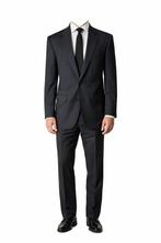 Van Gils mooi zwart woolmark blend  pak/kostuum mt 56 ZGAN, Kleding | Heren, Kostuums en Colberts, Ophalen of Verzenden, Zo goed als nieuw