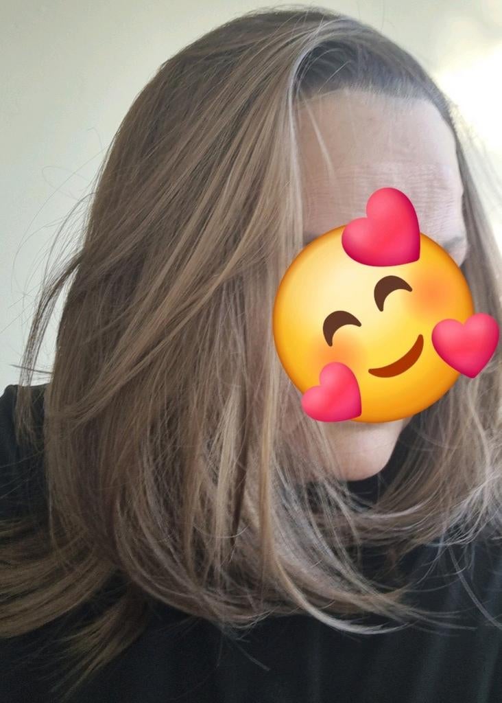 Lace-wig 13×4. Blond/bruin gemêleerd. Nieuw.De laatste!, Ophalen of Verzenden, Nieuw, Pruik of Haarverlenging