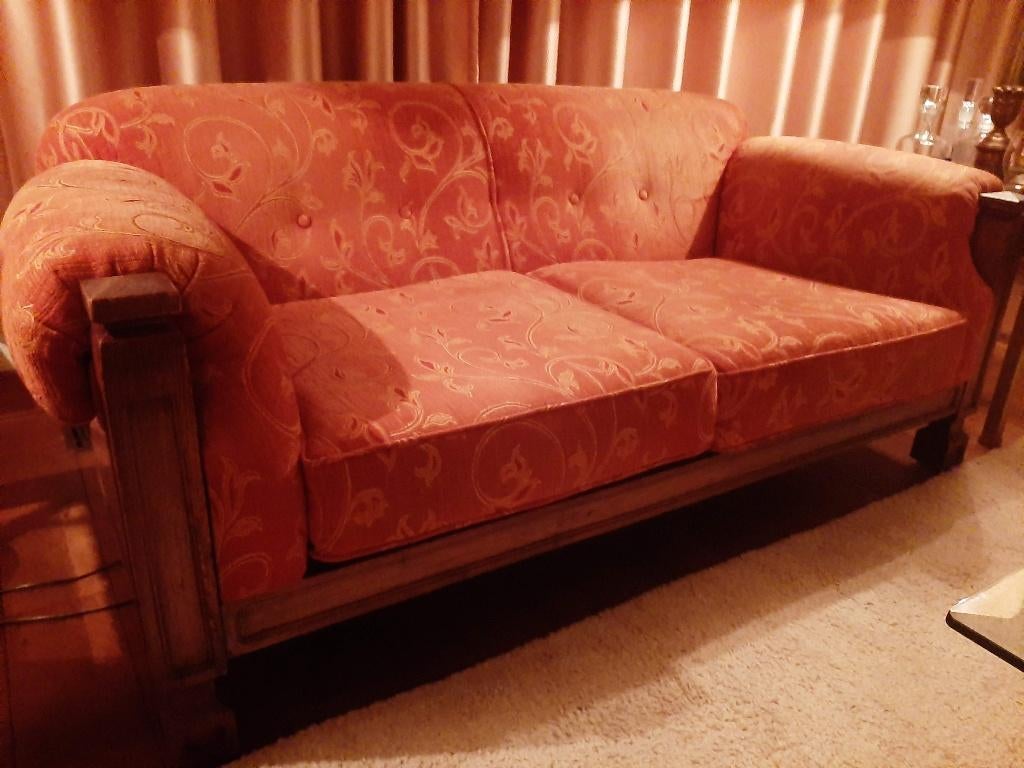 Comfortabele 2-zits bank, Ophalen, Gebruikt, Tweepersoons, 75 tot 100 cm