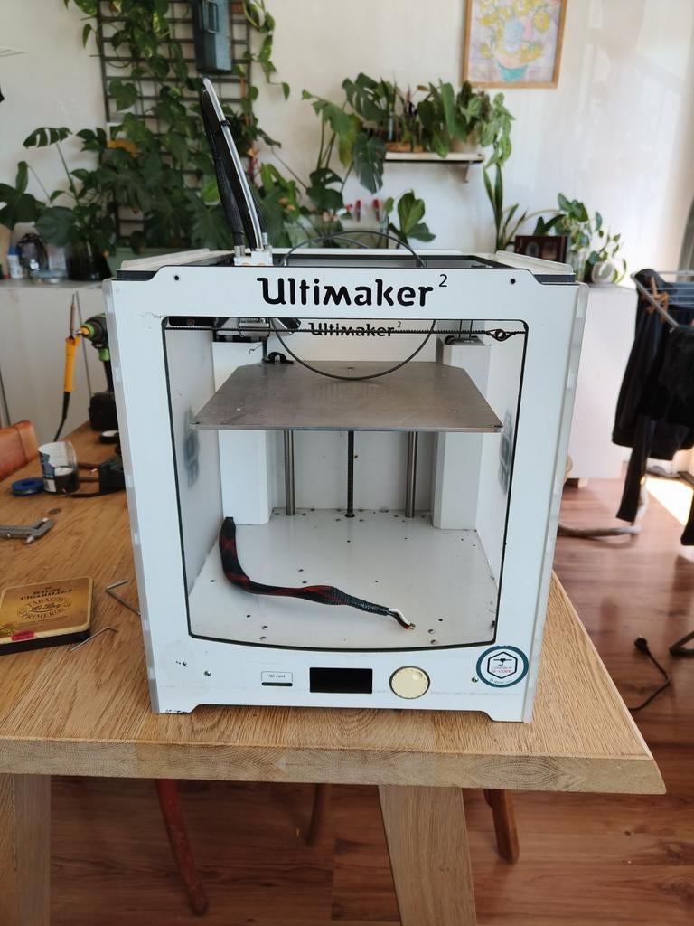 Ultimaker 2 3D-printer - Gebruikt, defect, Computers en Software, 3D Printers, Ophalen, Gebruikt, Ultimaker, Filament