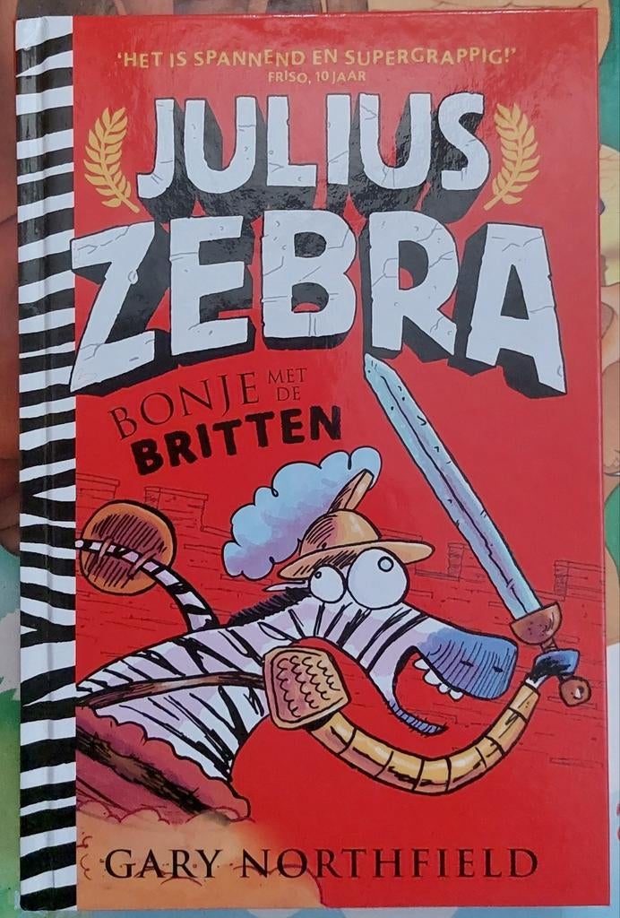 Julius Zebra: Bonje met de Britten - Gary Northfield, Ophalen of Verzenden, Zo goed als nieuw, Gary Northfield, Fictie algemeen