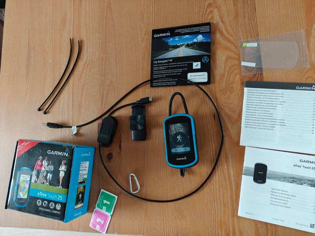 Garmin eTrex Touch 25 GPS Navigatie Outdoor, Ophalen of Verzenden, Zo goed als nieuw