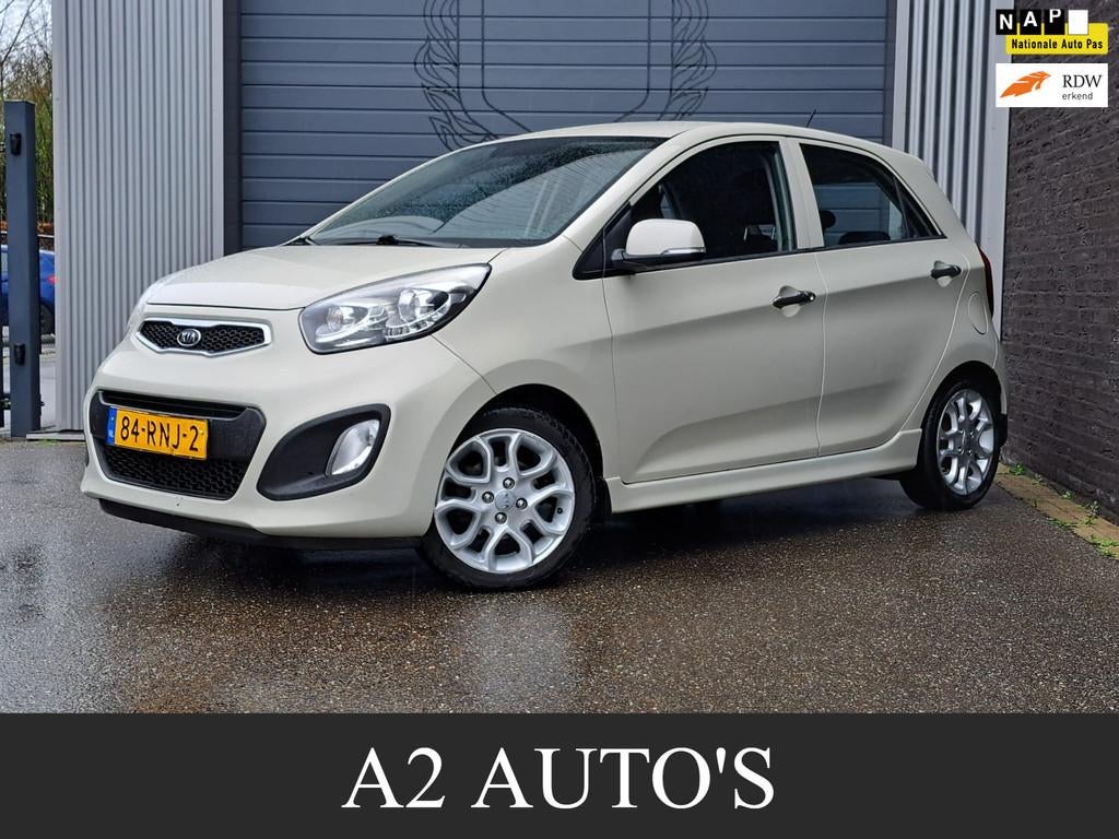 Kia Picanto 1.0 CVVT Comfort Pack Ecc|Nap, Voorwielaandrijving, Euro 5, Stof, Gebruikt