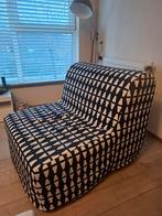 Slaapbank ikea lycksele, Ophalen, Zwart, Tweepersoons, 140 cm