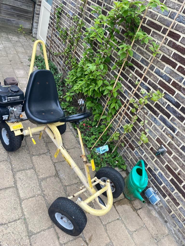 Skelter met 200cc motor - ook los te koop, Ophalen of Verzenden, Gebruikt, Overige merken, Motor