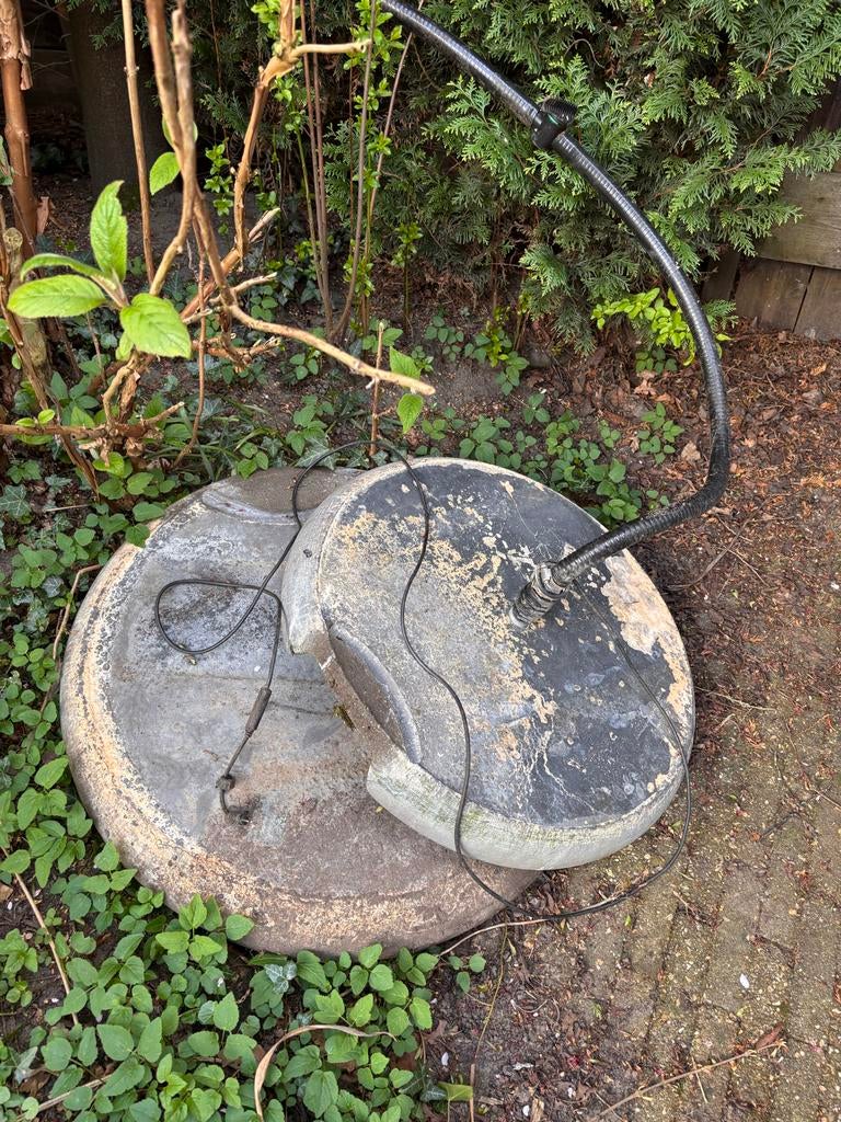 Waterornament voor tuin of terras, Ophalen, Gebruikt, Graniet, Waterornament