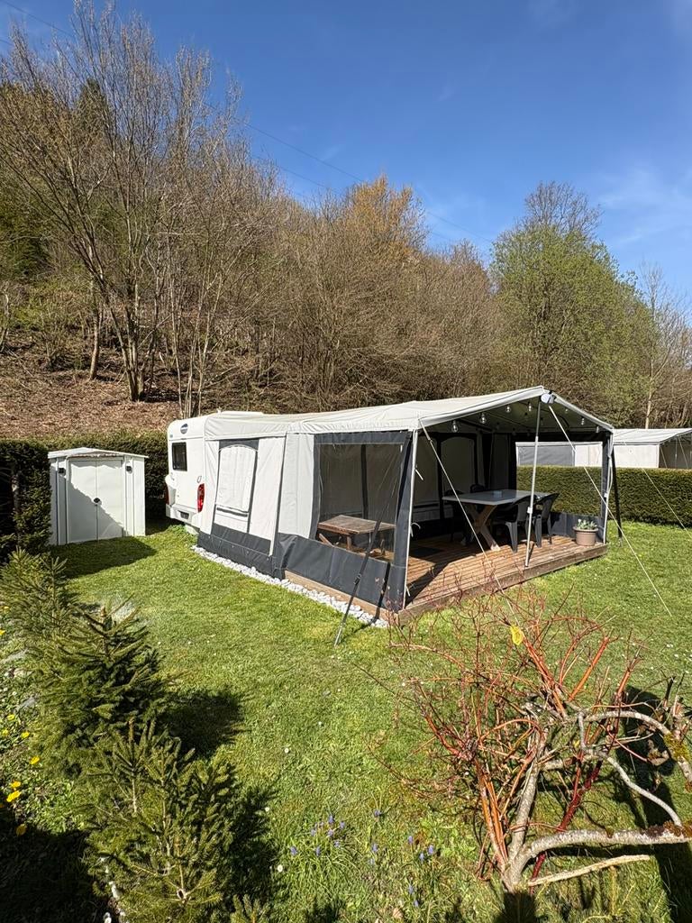 Caravan, voortent + voortentluifel, Vast bed, Standaardzit, Particulier, Caravelair