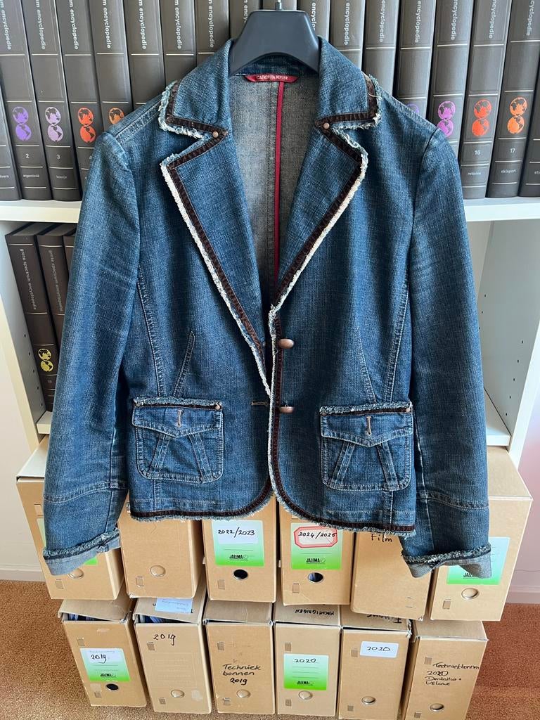 Stijlvol Jean Jasje Maat 38 - Catharina Hepfer, Kleding | Dames, Ophalen of Verzenden, Gedragen, Blauw, W30 - W32 (confectie 38/40)