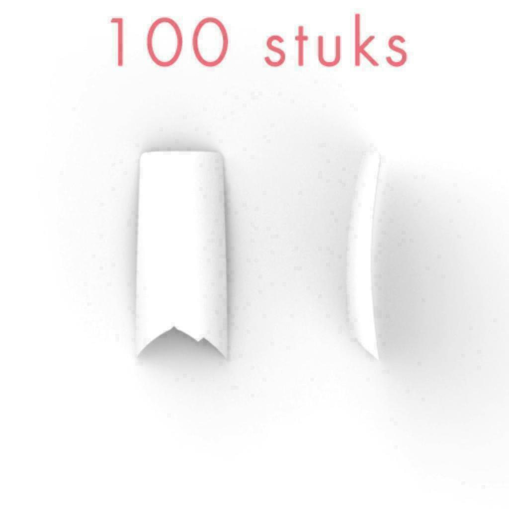 VLAM nail tips / french tips,nageltips, 100 stuks, Ophalen of Verzenden