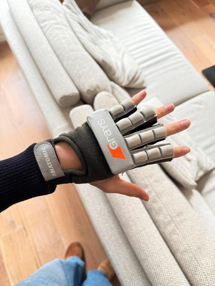 Grays beschermende hockeyhandschoen, Sport en Fitness, Hockey, Gebruikt, Overige typen, Ophalen of Verzenden