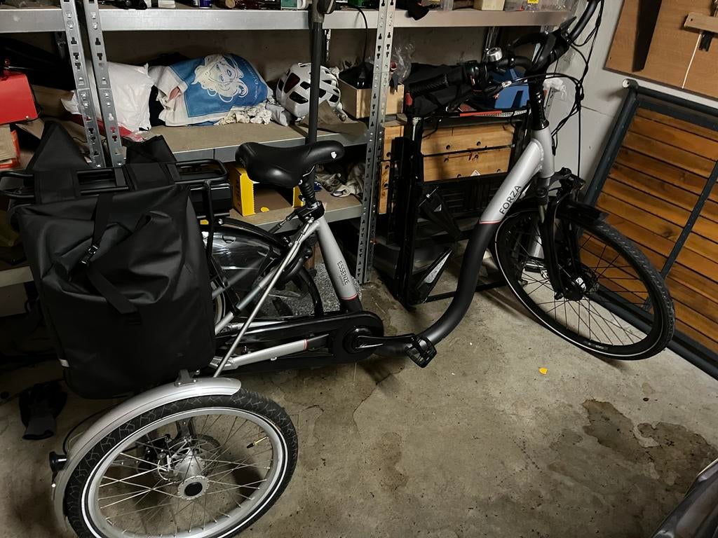 Forza Essent Elektrische Driewieler - Zo goed als nieuw, Ophalen of Verzenden, Zo goed als nieuw, Velgrem