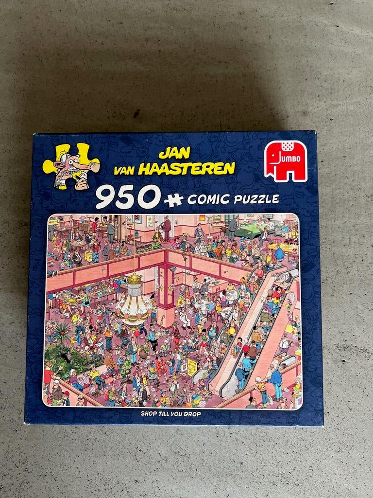Puzzel Jan van Haasteren 950 stukjes, Ophalen, 500 t/m 1500 stukjes, Zo goed als nieuw