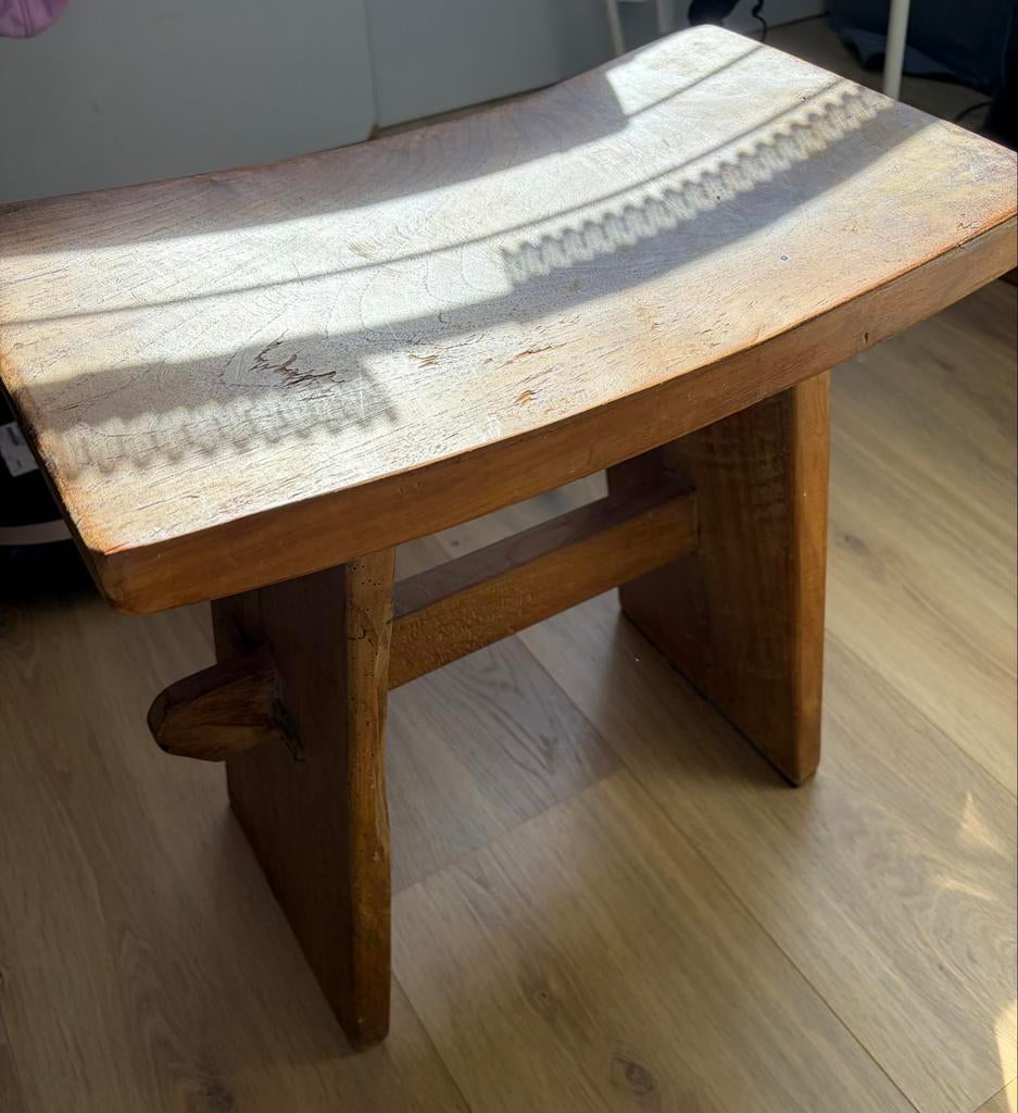 2 Teak Krukjes van Woood, Ophalen, Zo goed als nieuw, Hout