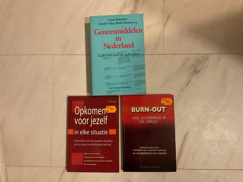 Drie gezondheids boeken, Ophalen of Verzenden, Zo goed als nieuw