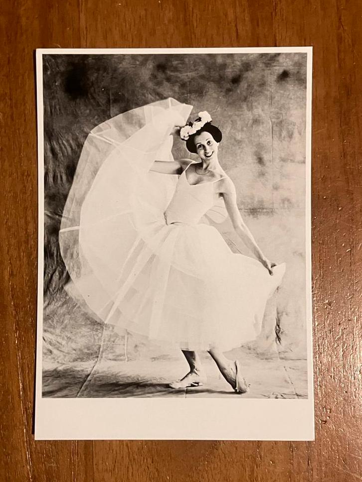 Ballerina Mila Tornsoch (1986). Michael Dannenmann, Verzamelen, Ansichtkaarten | Themakaarten, Ongelopen, 1980 tot heden, Sport en Spel