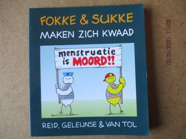 adv1373 fokke en sukke 4, Boeken, Stripboeken, Eén stripboek, Ophalen, Gelezen
