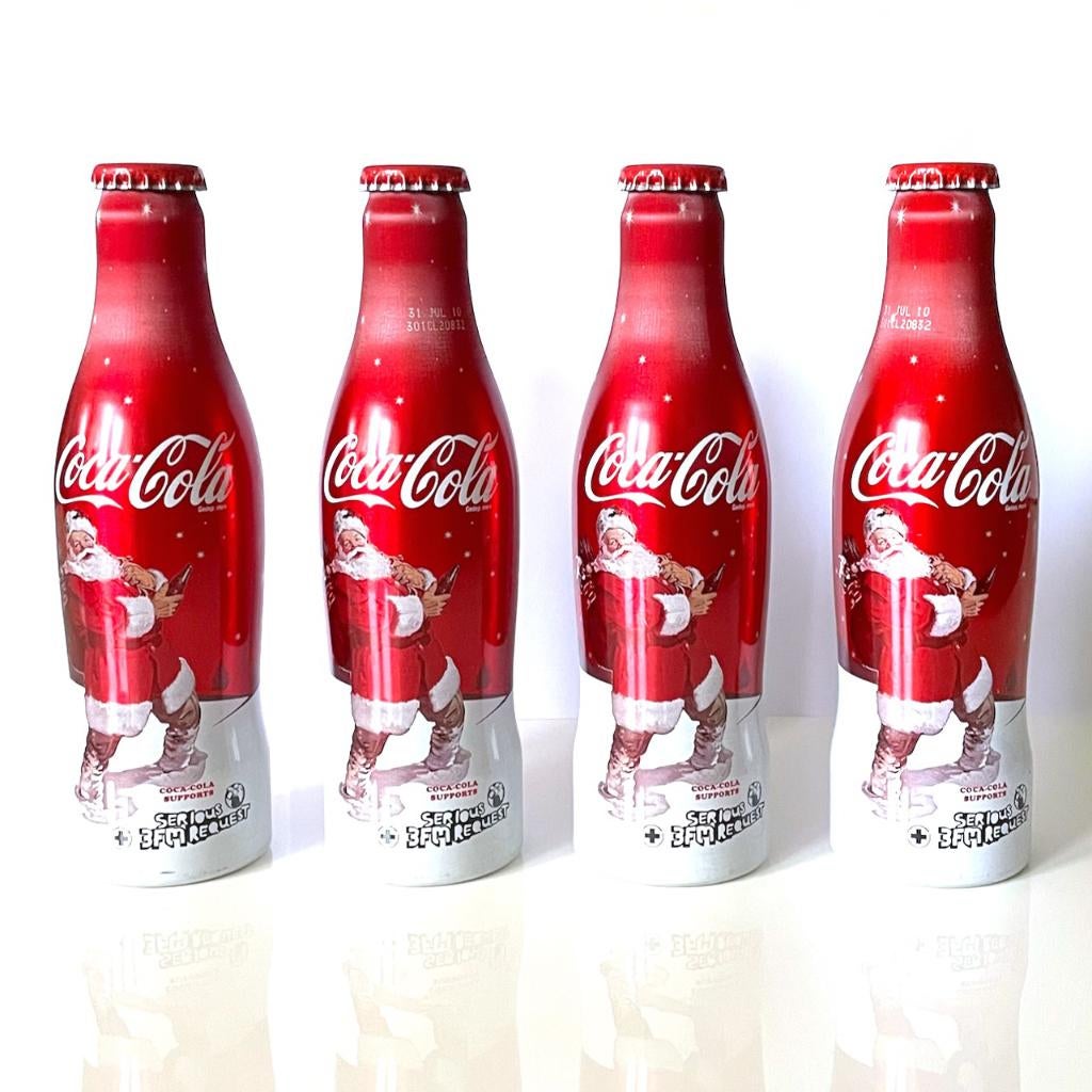 Coca-Cola flesjes aluminium, Verzenden, Gebruikt