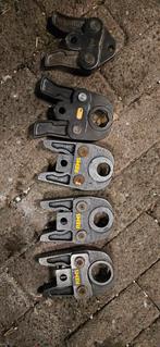 Viega Megapress persbekken  en V- profiel, Ophalen, Gebruikt