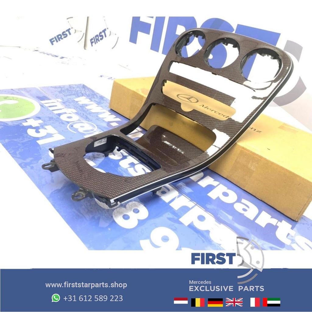 W205 C63 AMG Edition 1 Carbon midden console origineel MB 63, Gebruikt, -, Ophalen of Verzenden, -