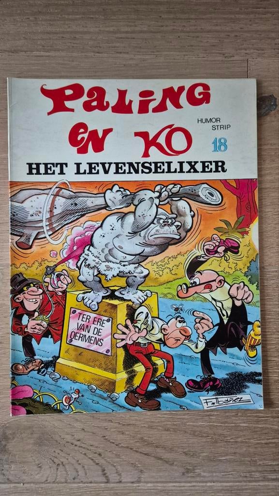 Vier stripboeken Paling en Co, Ophalen of Verzenden, Zo goed als nieuw
