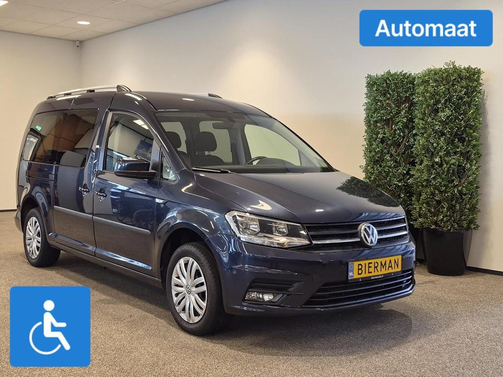 Volkswagen Caddy Maxi Rolstoelauto Automaat 5+1 of 7+0 (ombo, 12 maanden, Gebruikt, Zwart, Blauw
