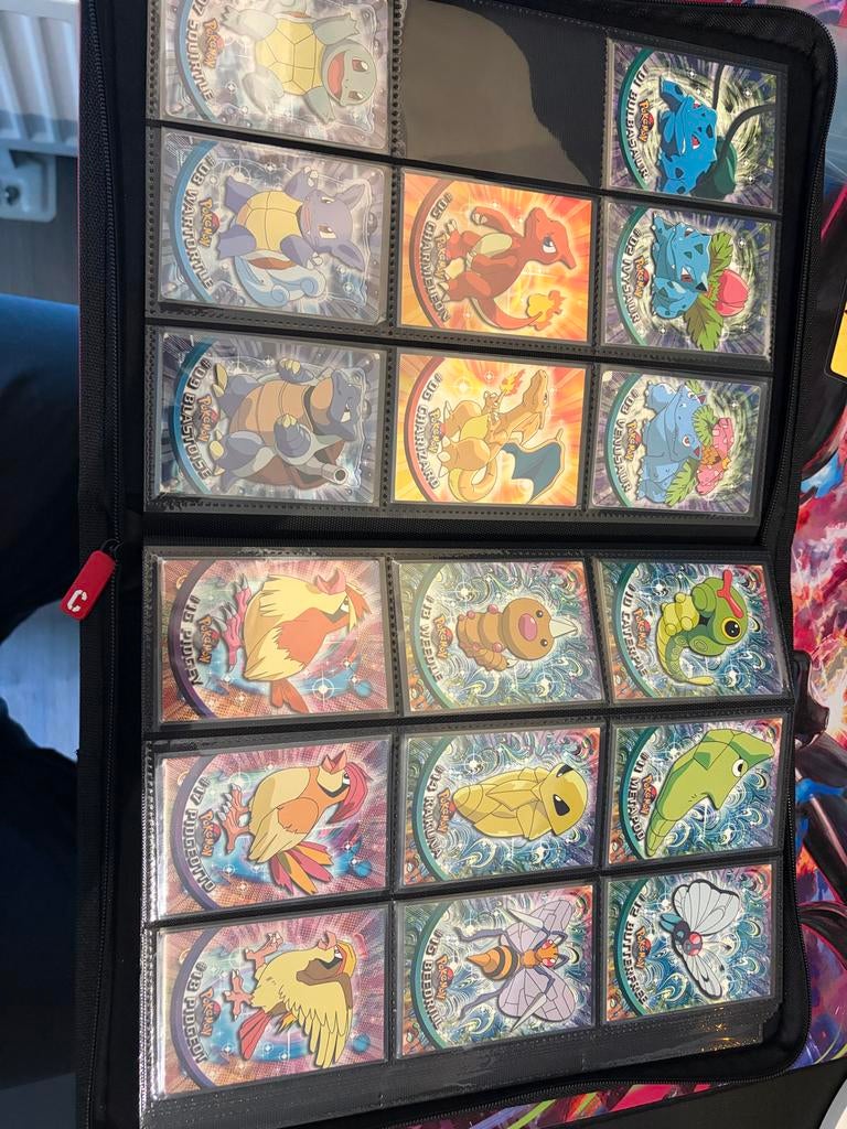 Pokémon Topps Serie 1 Complete Set 1995-1999 + extra kaarten, Ophalen of Verzenden, Gebruikt, Meerdere kaarten