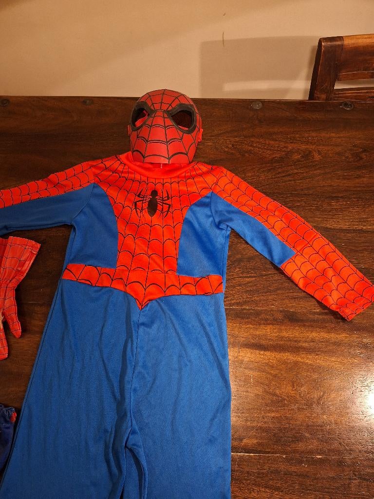 Verkleedkleding - Spiderman, Ophalen of Verzenden, Gebruikt, 122 t/m 128, Jongen of Meisje