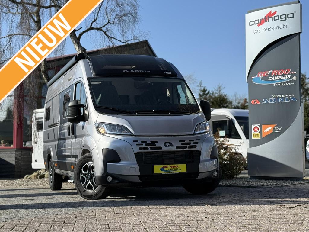Adria Twin 640 SLB AUTOMAAT - 2026 - buscamper lengtebedden, Caravans en Kamperen, Campers, Fiat, Tot en met 2, Bedrijf, Adria