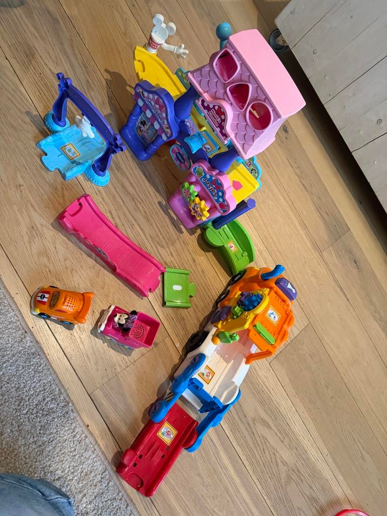 Vtech auto’s en speelsetjes, Ophalen, Gebruikt, 2 tot 4 jaar