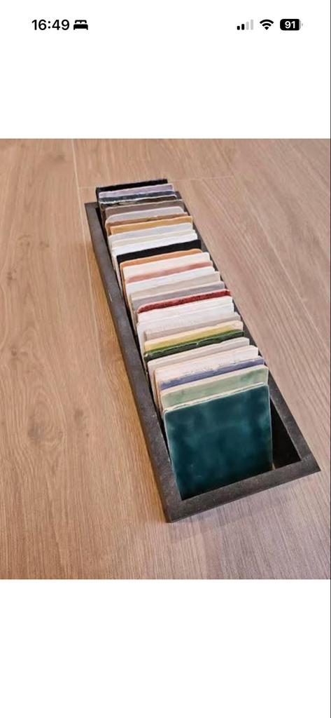 Gekleurde tegels 10x10 / 13x13 gezocht, Doe-het-zelf en Verbouw, Tegels, Gebruikt, Ophalen of Verzenden, Minder dan 20 cm, Minder dan 5 m²
