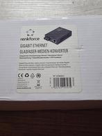 Renkforce Gigabit Ethernet Glasfaser-Medien-Konverter, Ophalen of Verzenden, Nieuw, Router, Renkforce