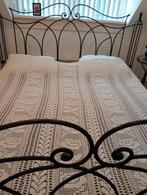 Tweepersoons gehaakt sprei, Ophalen of Verzenden, Tweepersoons, Wit