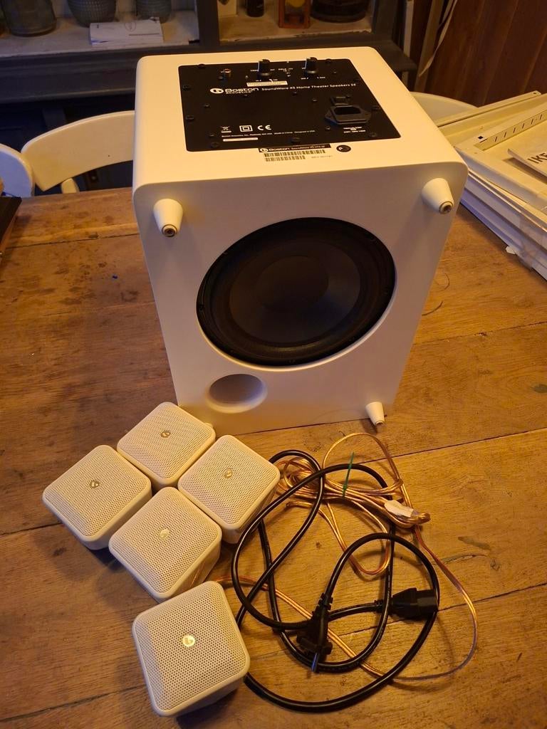 Boston Acoustics Soundware XS Speakerset (home theater), Ophalen, Gebruikt, 5.1-systeem, Overige merken