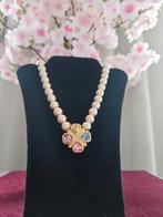 Prachtige vintage Monet ketting met parels en hanger, Sieraden, Tassen en Uiterlijk, Kettingen, Overige materialen, Ophalen of Verzenden