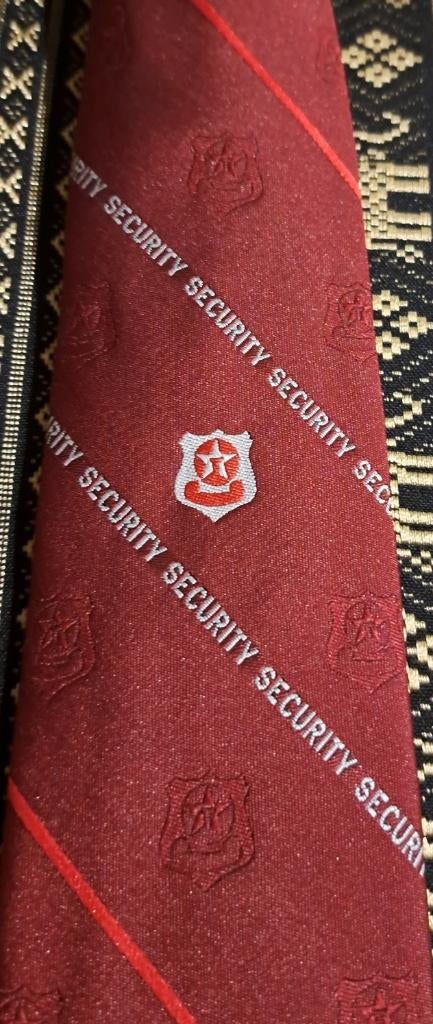 Texaco Security stropdas rood, Ophalen of Verzenden, Nieuw, Gebruiksvoorwerp