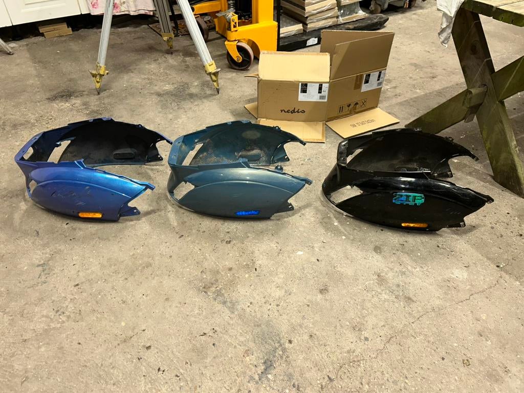 Stunt/ spuit kappen piaggio zip, Fietsen en Brommers, Ophalen of Verzenden, Gebruikt, Kap, Piaggio
