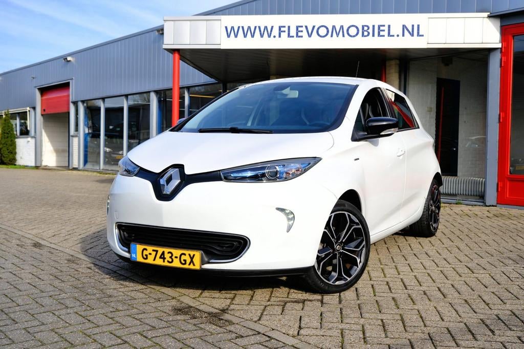 Renault ZOE R110 Iconic 41 kWh (Huur Accu) Aut. Half Leder|C, Auto's, Renault, Gebruikt, 300 km, 41 kWh, 683 min