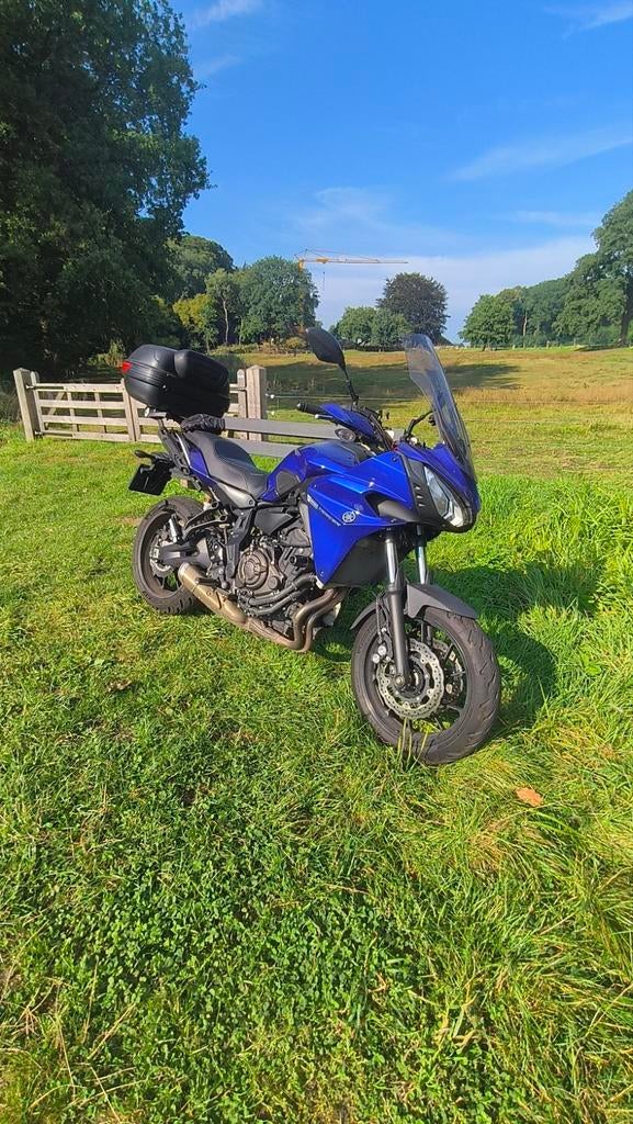 Yamaha Tracer 700 - 2016, Blauw, Koffers, Tourmotor, A, A2, Motoren, Motoren | Yamaha, 700 cc, 2 cilinders, Particulier, Meer dan 35 kW