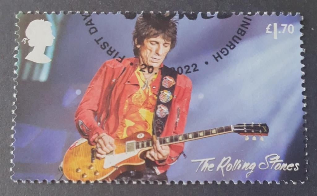 111-26 Engeland 2022 / The Rolling Stones nom. £ 1.70, Verzenden, Gestempeld